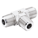 1/8 NPT MALE 316 TEE