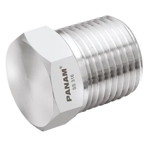 NPT MALE 316 PIPE PLUG