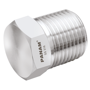 NPT MALE 316 PIPE PLUG