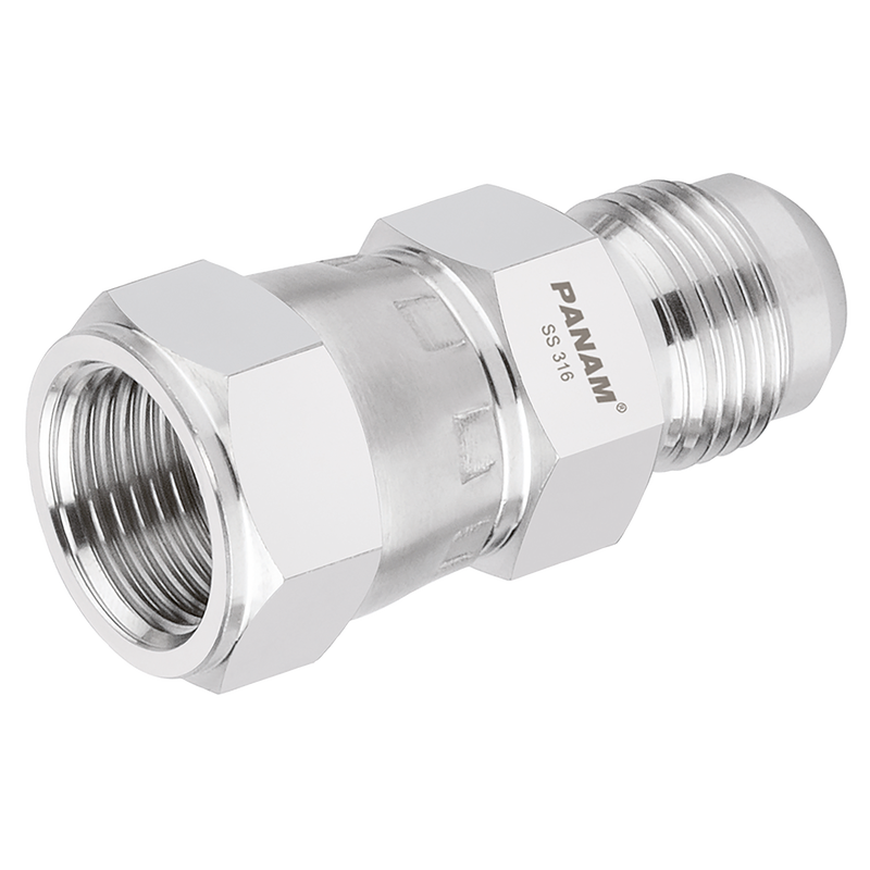 1/2 X 1/2 M/F SW ST/ST JIC