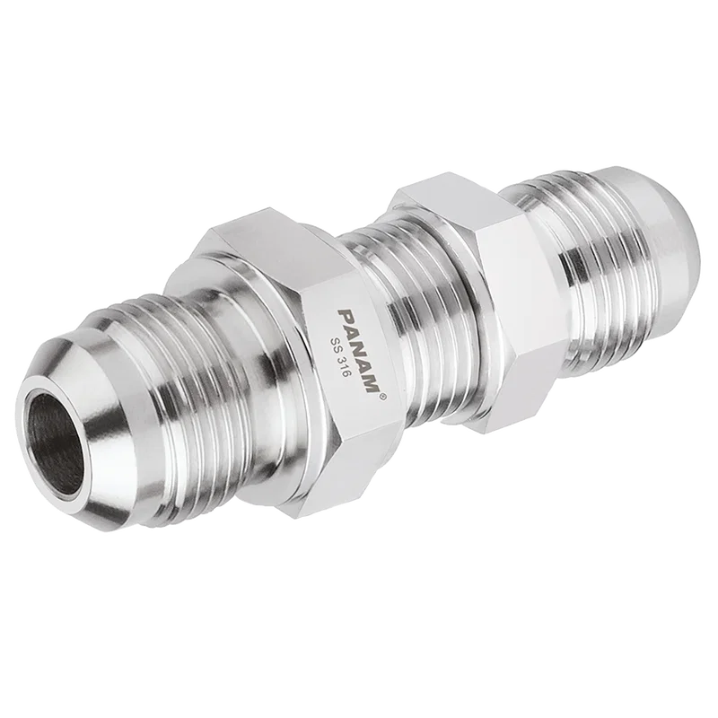 BULKHEAD LOCKNUT JIC ST/ST