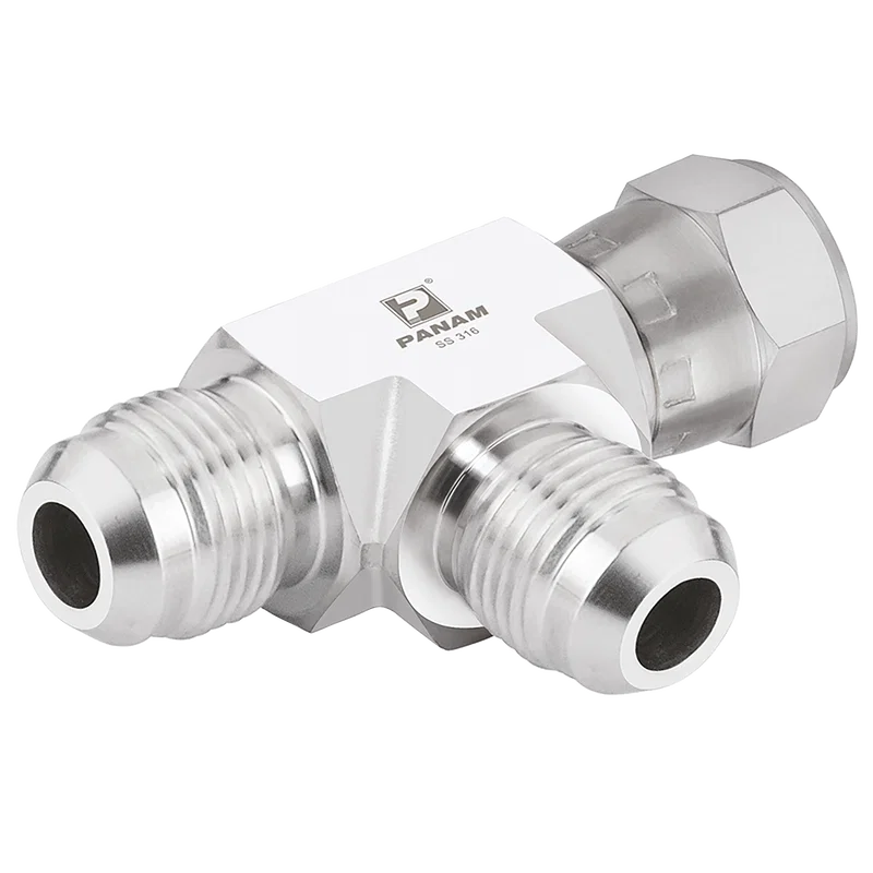 3/4 JIC SWIVEL FEM RUN TEE ST/ST
