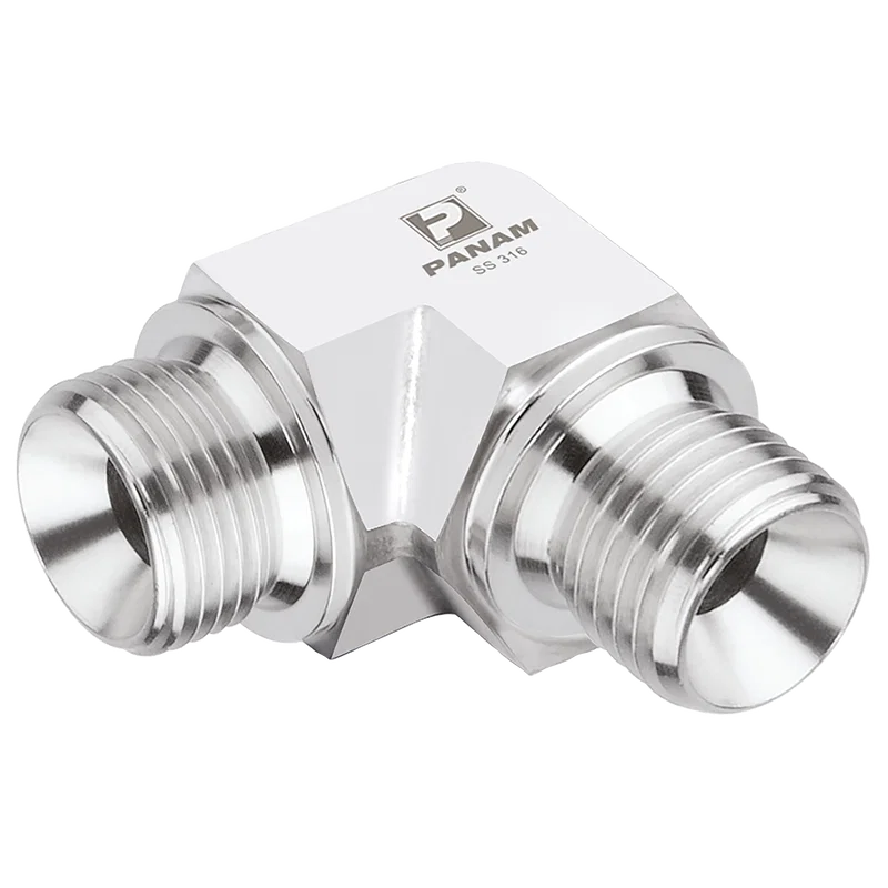 1/8 BSPP M/M 10KPSI 316 ELBOW