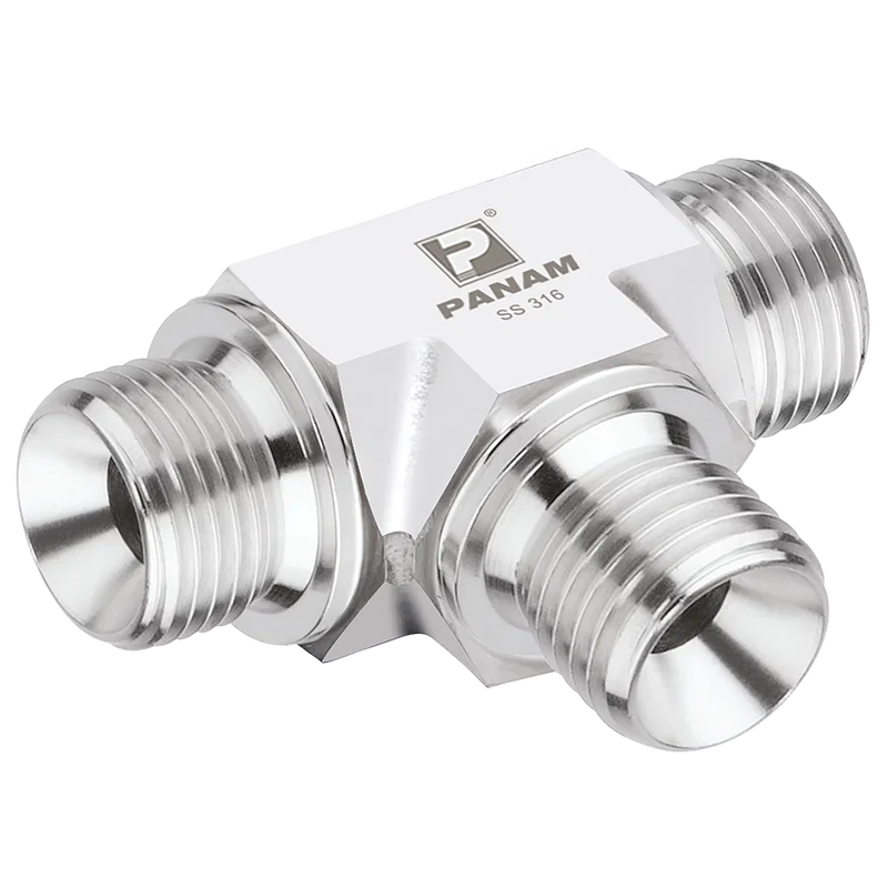 BSPP M/M 10KPSI 316 TEE