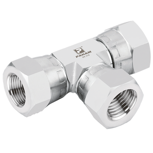 JIC F/F 10KPSI 316 TEE