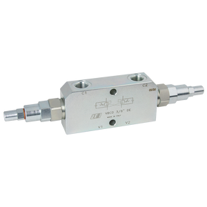 BSP DOUBLE OVERCENTRE VALVE