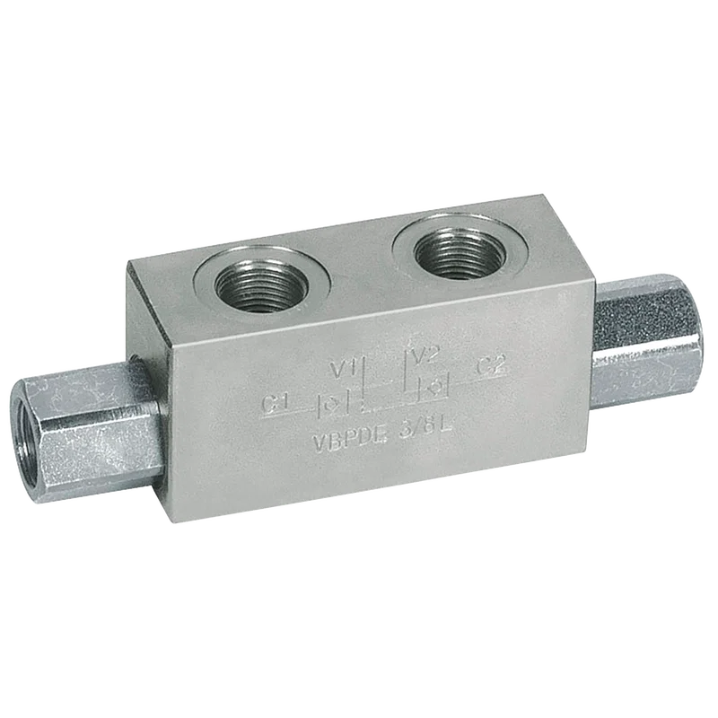 BSP DOUBLE PO CHECK VALVE