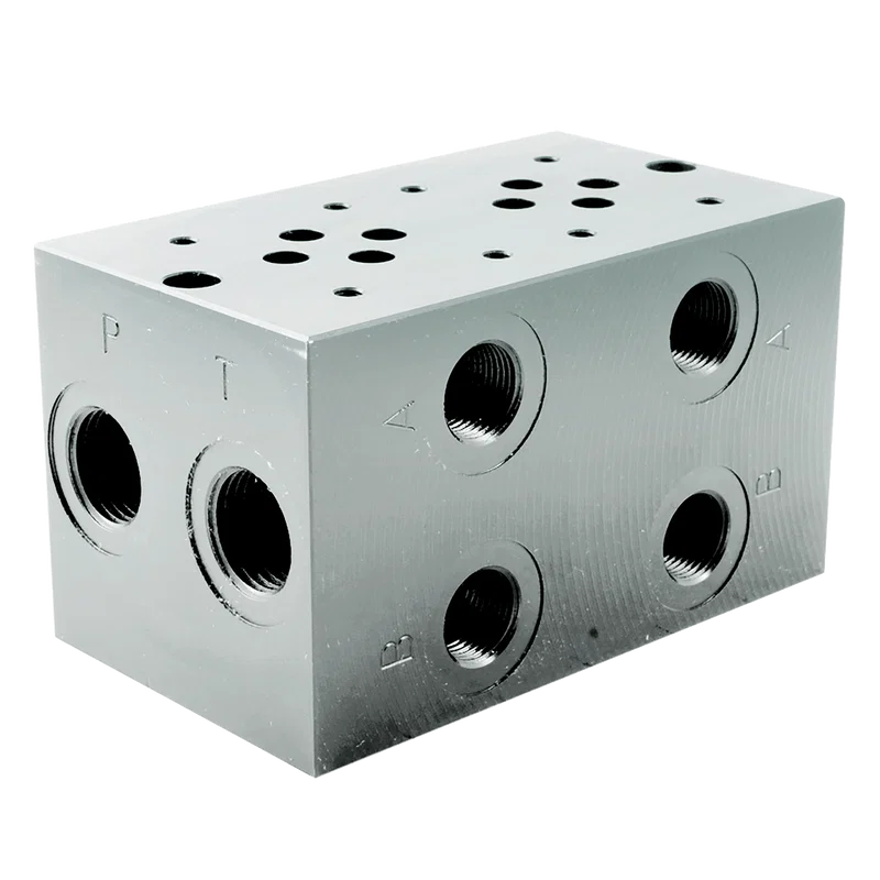 CETOP 3 STATION MANIFOLD ALUMINUIM