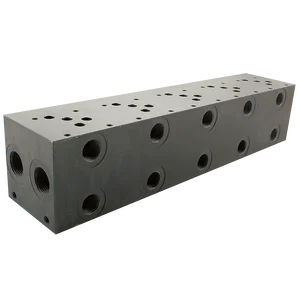 CETOP 5 STATION MANIFOLD STEEL