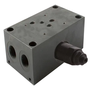 CETOP 5 ST MANIFOLD STEEL C/W PRV