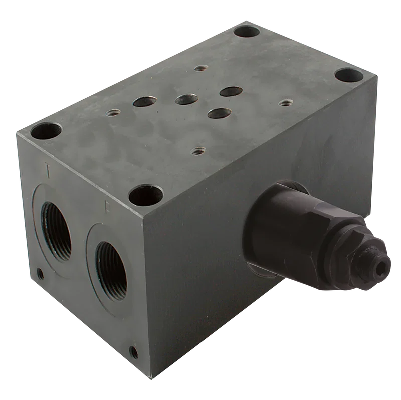 CETOP 5 ST MANIFOLD STEEL C/W PRV