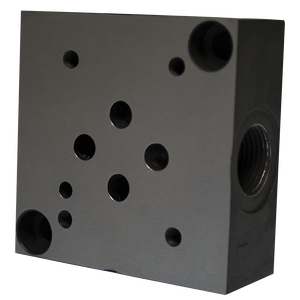 CETOP 3 SUBPLATE 3/8 BSP   SIDE ENTRY