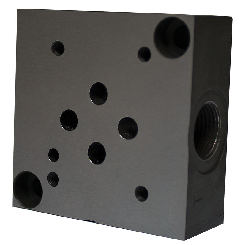 CETOP 3 SUBPLATE 3/8 BSP SIDE ENTRY
