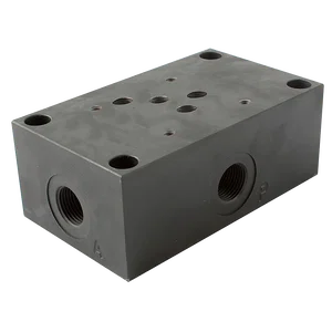 CETOP 5 SUBPLATE 1/2 BSP   SIDE ENTRY