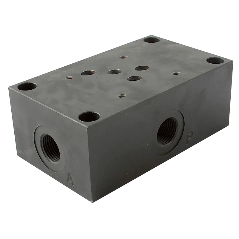 CETOP 5 SUBPLATE 1/2 BSP   SIDE ENTRY
