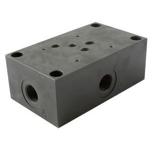 CETOP 5 SUBPLATE 1/2 BSP   SIDE ENTRY