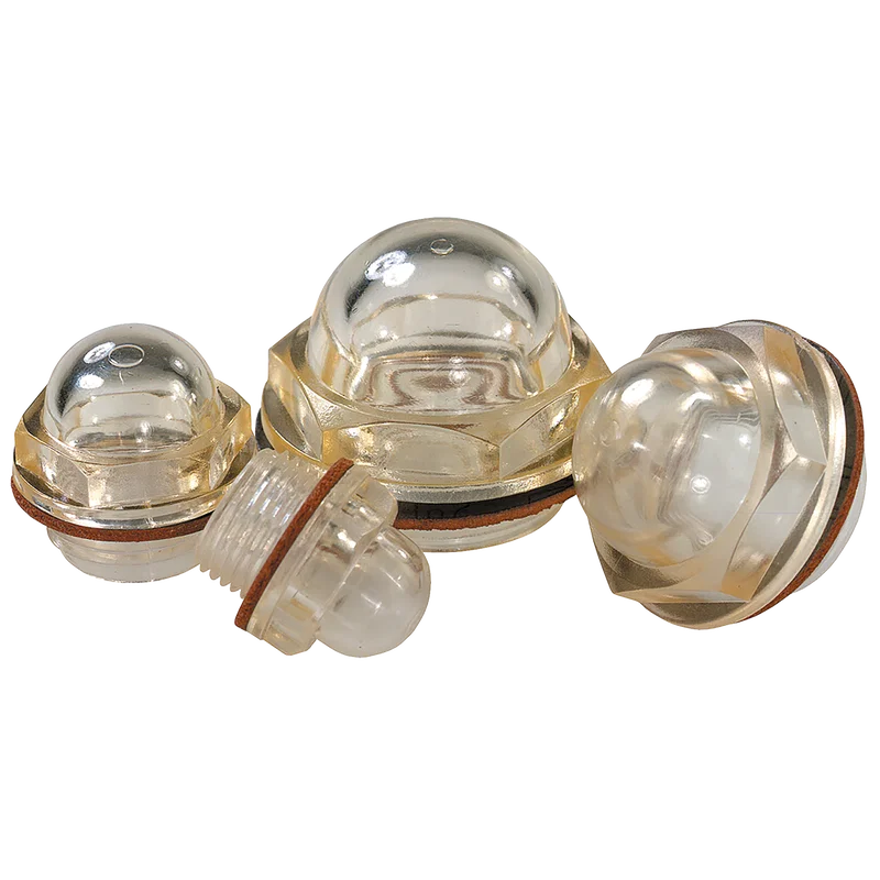 DOME OIL LEVEL SIGHT GLASS