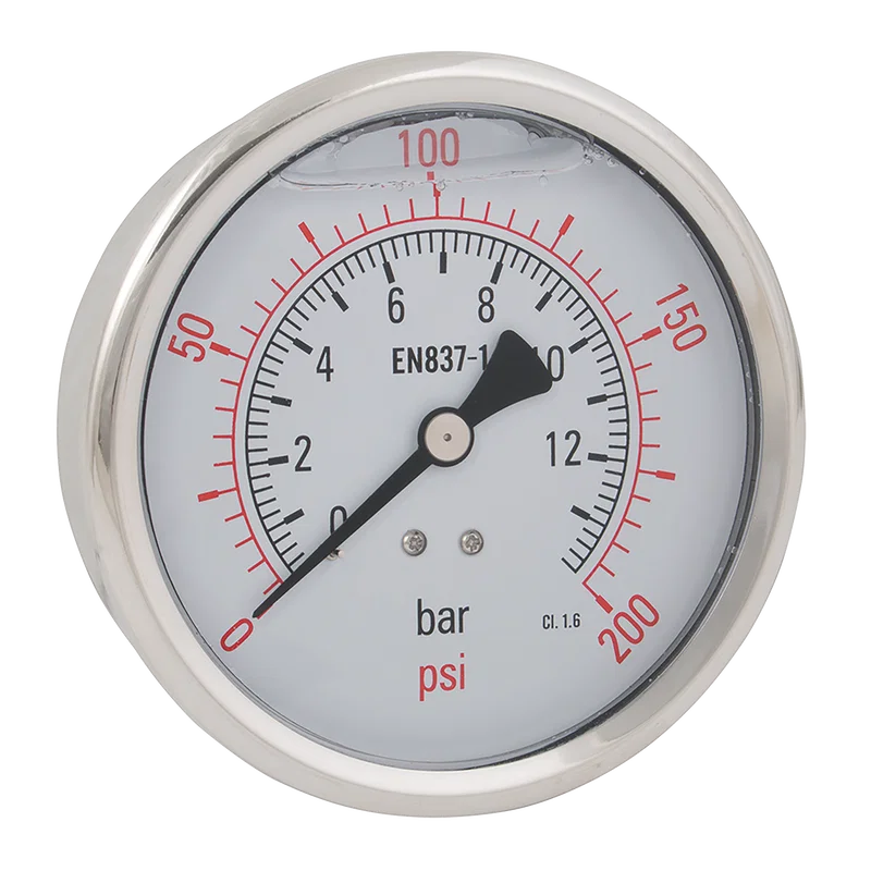100MM ST.ST.1/2in CNTR BK GAUGE