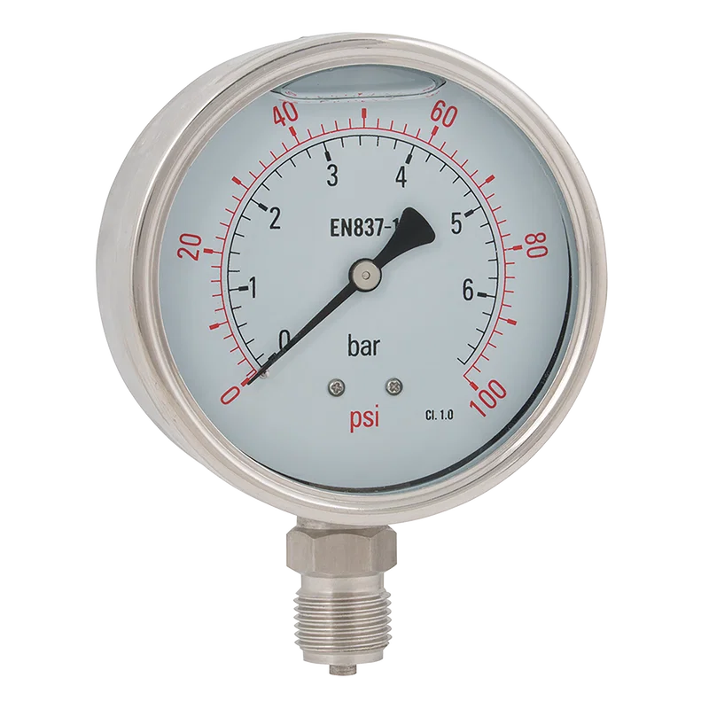 1/2inBSPP 100MM BOTM GLYC GAUGE