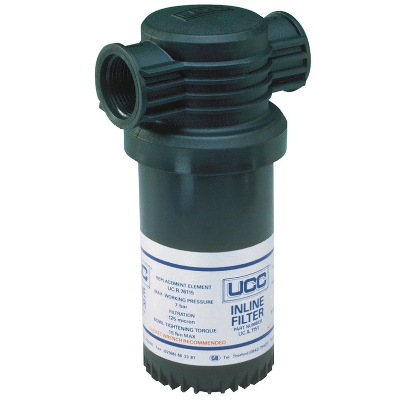 NON-CORRODIBLE INLINE FILTER WATER