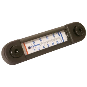 LEVEL GAUGE + THERMOMETER M10 BOLTS