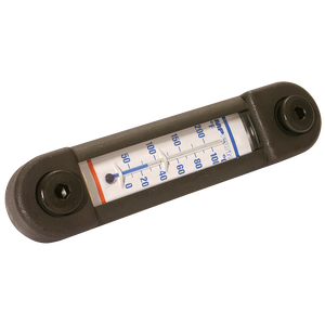 LEVEL GAUGE + THERMOMETER M10 BOLTS
