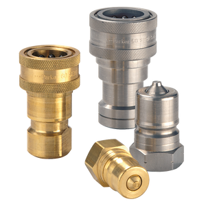 60-SERIES COUPLING BRASS BSPP