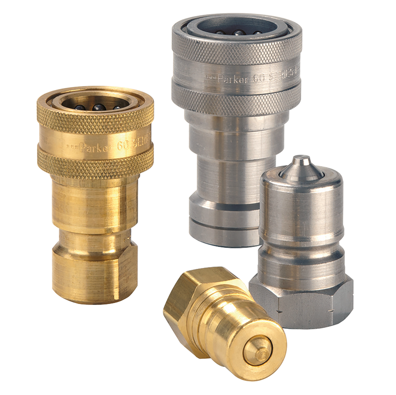 60-SERIES COUPLING STEEL BSPP