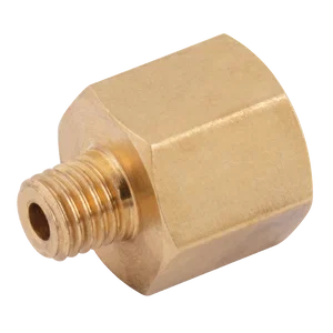UNF 1/4 MXF BSPP 1/8 BRASS REDUCER