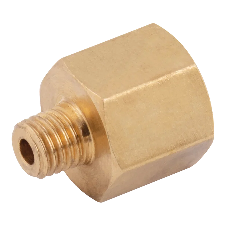 UNF 1/4 MXF BSPP 1/8 BRASS REDUCER
