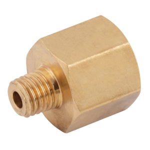 UNF 1/4 MXF BSPP 1/8 BRASS REDUCER