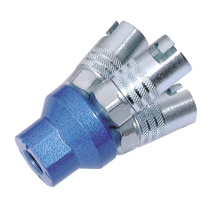 TRIPLE OUTLET CONNECTOR