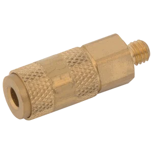 M3 METRIC MALE COUPLING BRASS UNPLATED