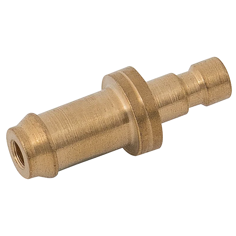 03MM  HOSETAIL PLUG BRASS UNPLATED