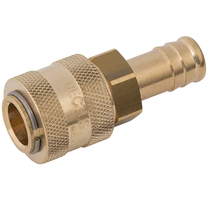 HOSETAIL   COUPLING BRASS UNPLATED
