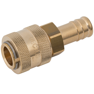 HOSETAIL   COUPLING BRASS UNPLATED