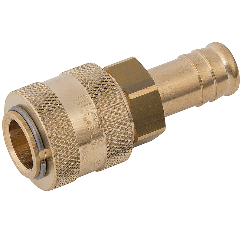 HOSETAIL COUPLING BRASS UNPLATED