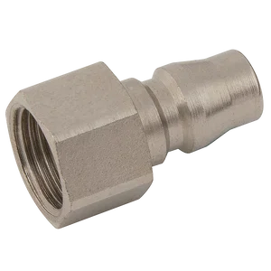 BSPP FEM  PLUG STEEL NICKEL PLATED