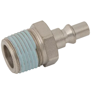 BSPT MALE PLUG STEEL NICKEL PLATED