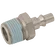 1/4 BSPT MALE PLUG STEEL NICKEL PLATED