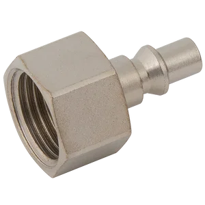 BSPP FEM  PLUG STEEL NICKEL PLATED