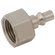 1/4 BSPP FEM  PLUG STEEL NICKEL PLATED