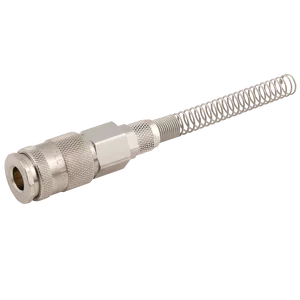 HOSE  COUPLING BRASS NICKEL