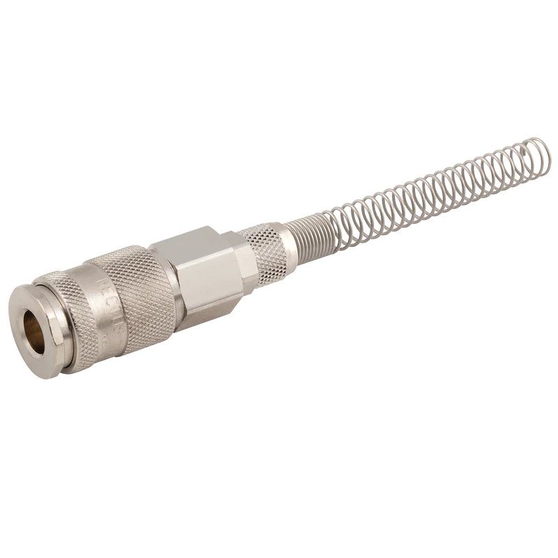 HOSE  COUPLING BRASS NICKEL