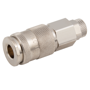 HOSE  COUPLING BRASS NICKEL