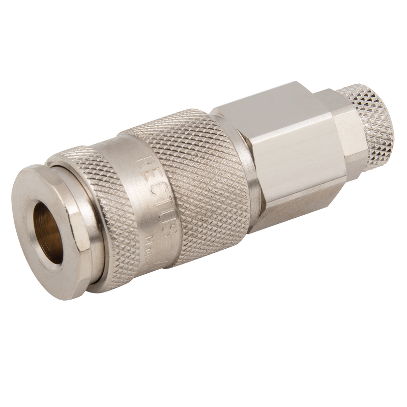 HOSE COUPLING BRASS NICKEL