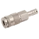 06MM HOSETAIL COUPLING BRASS NICKEL