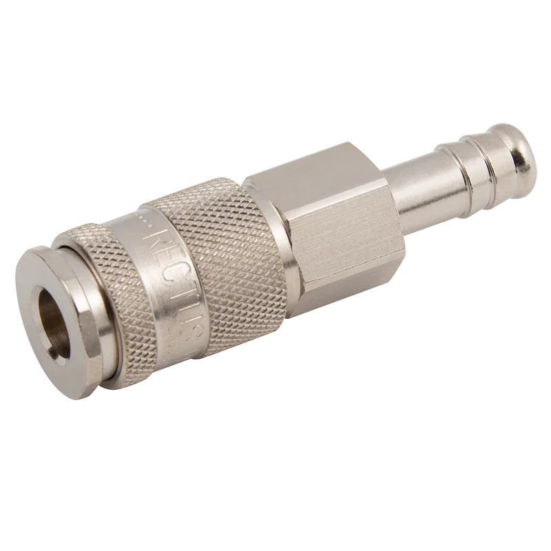 HOSETAIL COUPLING BRASS NICKEL
