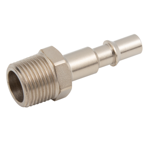 1/4 BSPT MALE PLUG STEEL NICKEL PLATED