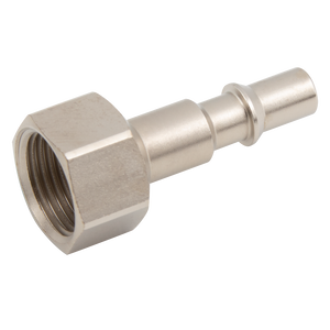 BSPP FEM  PLUG STEEL NICKEL PLATED